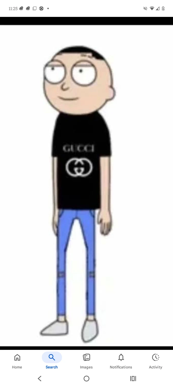 Gucci morty thumbnail