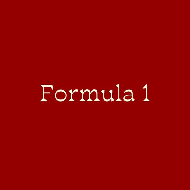 Formula 1 thumbnail