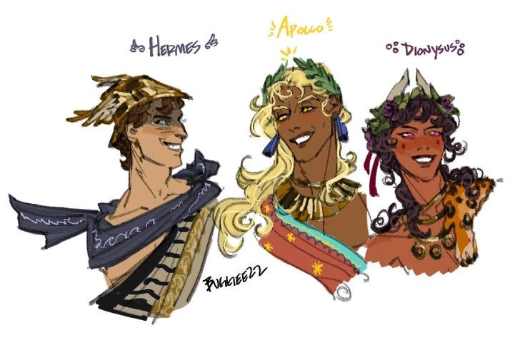 Apollo, Hermes and Dionysus thumbnail