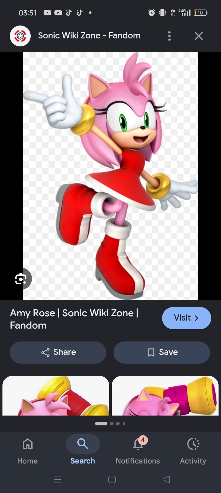 Amy Rose thumbnail