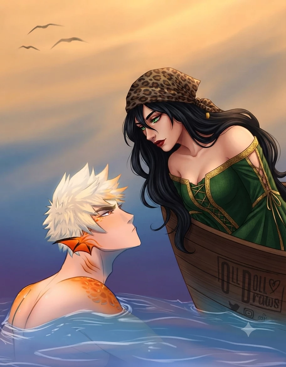 katsuki bakugo "The night the sea looked at me" thumbnail