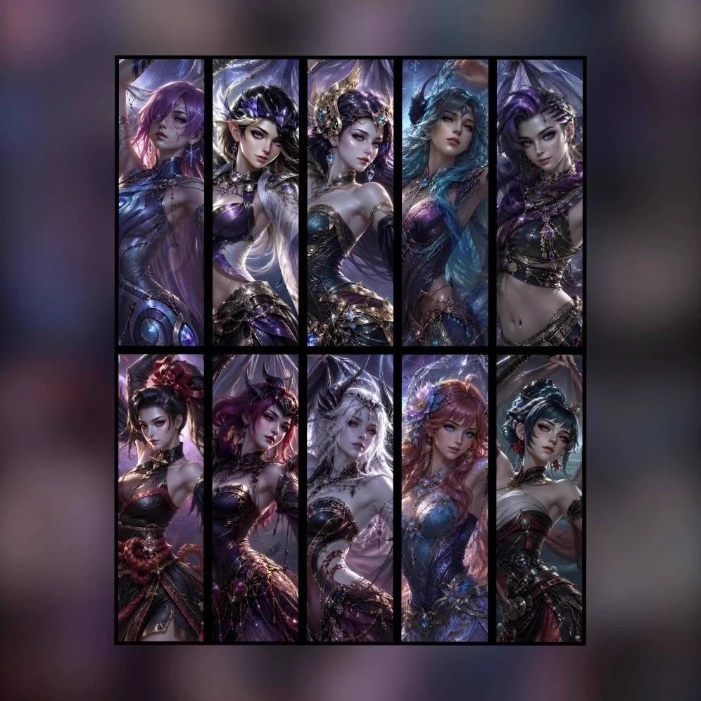 TEN FEMALE NEPHALEM / DARK COMMANDMENTS thumbnail