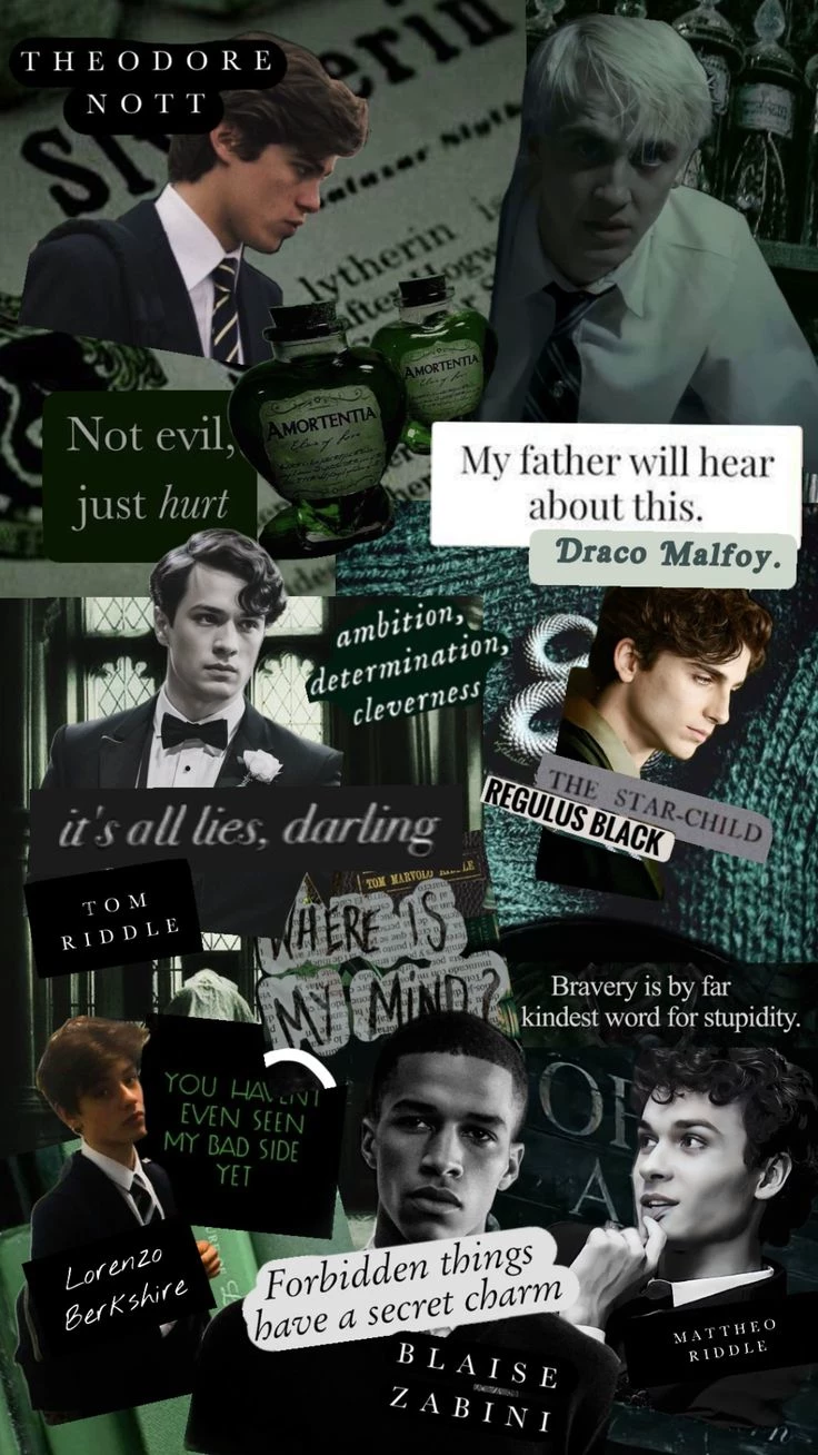 Slytherin Boys 💚 thumbnail