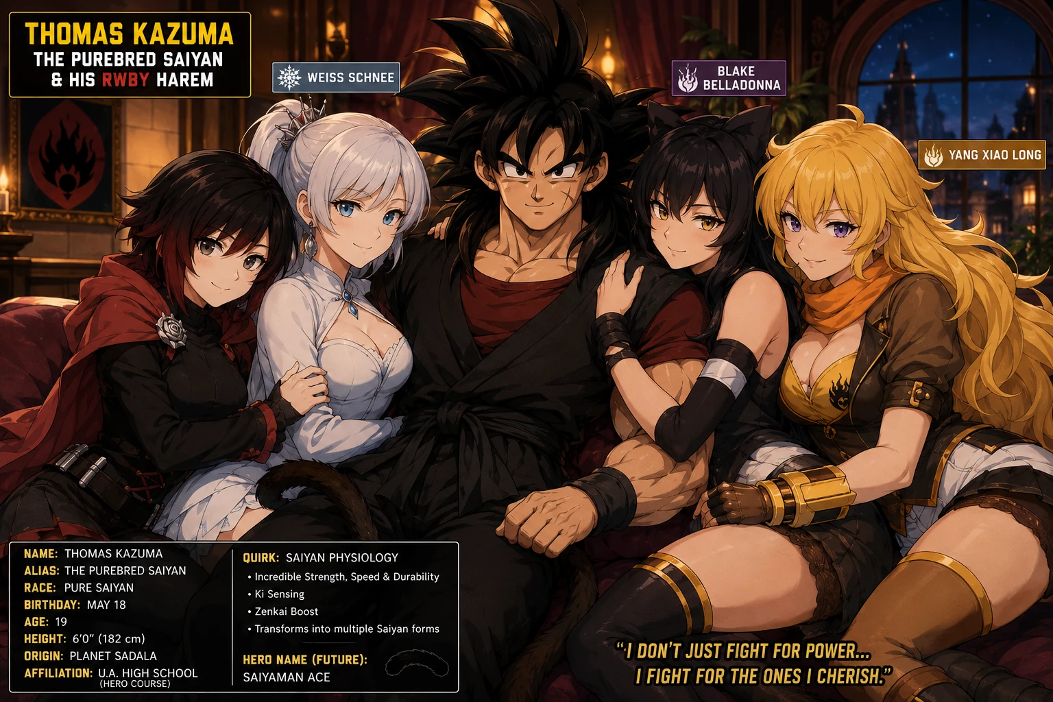 saiyan x RWBY harem thumbnail