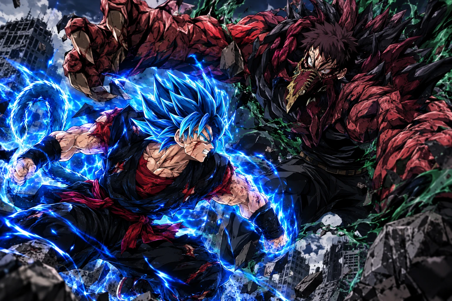 Saiyan x battle overhaul  thumbnail