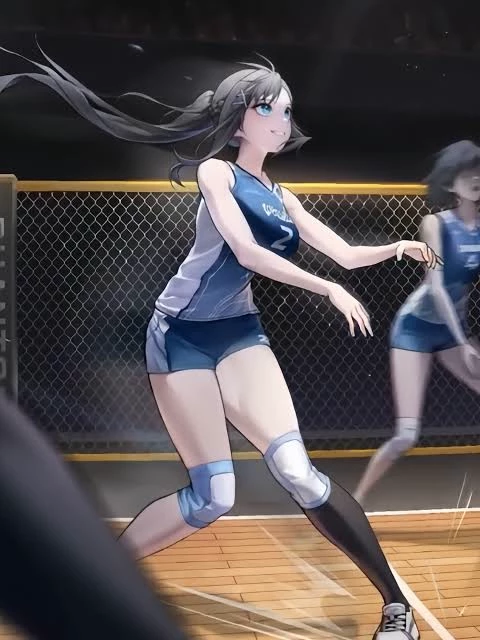 {.Sara One of the World Big Five Spikers.} thumbnail