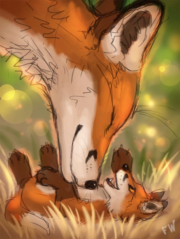 Your puppies \| Fox mother thumbnail