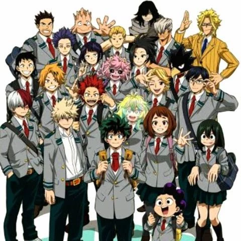 Class 1-A, Protagonists Todoroki, Midoriya and Katsuki thumbnail
