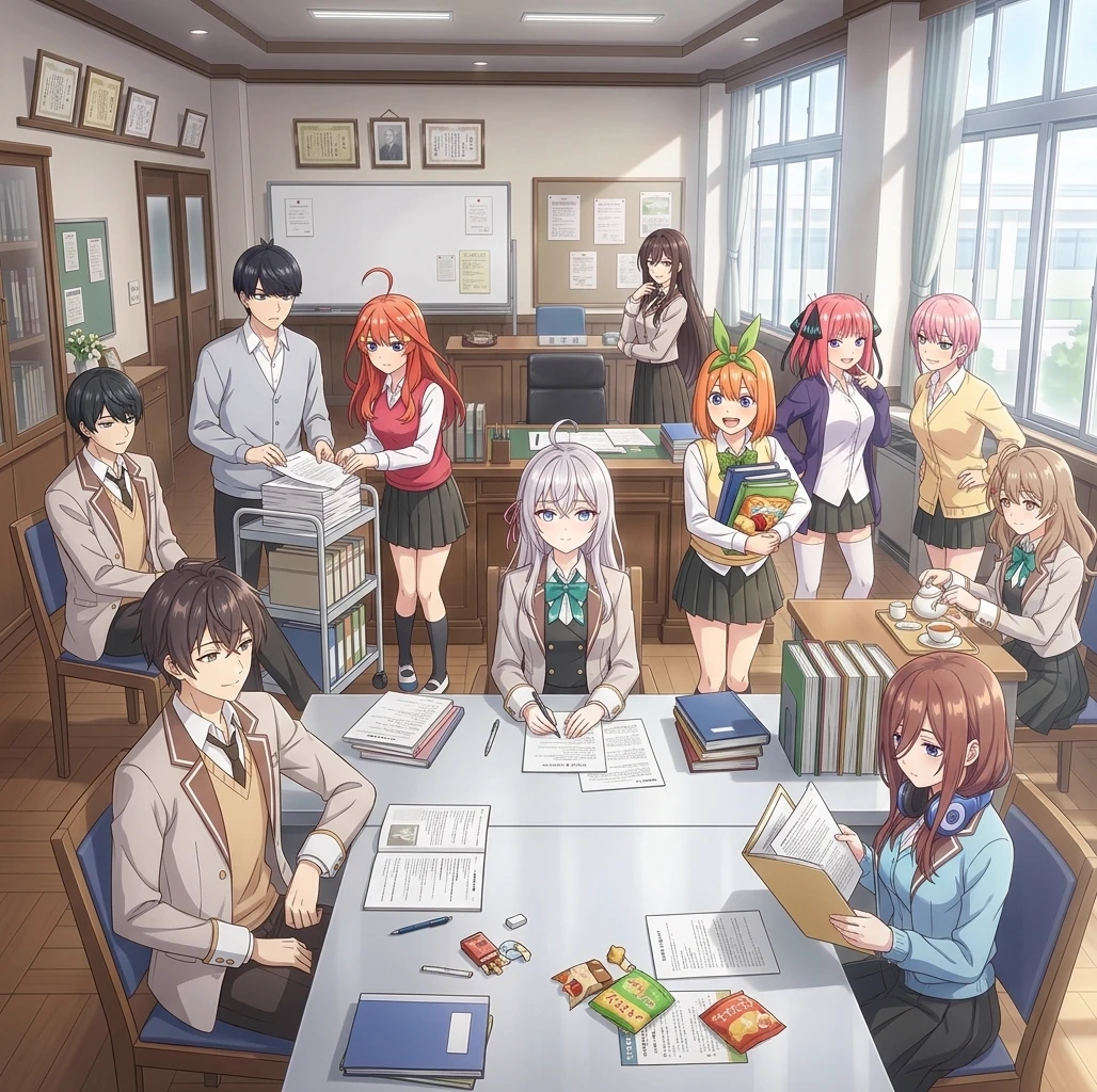Roshidere X The Quintessential Quintuplets thumbnail