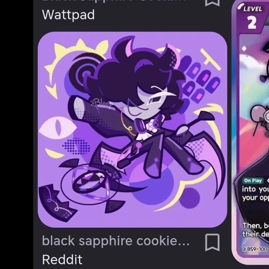 Black sapphire cookie thumbnail