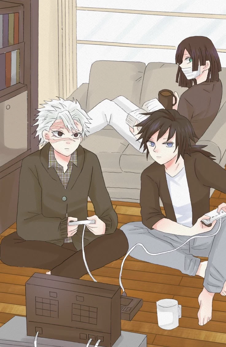 Sanemi, Tomioka, and Iguro thumbnail