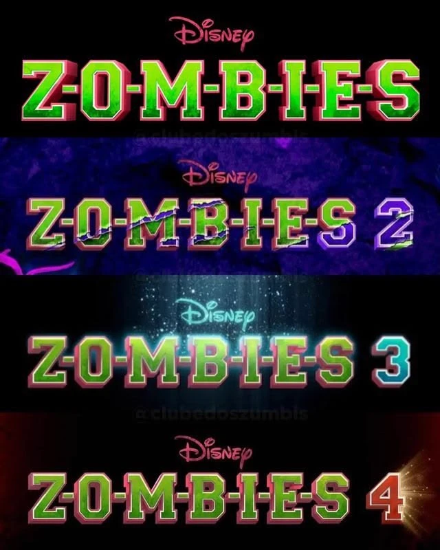 Z-O-M-B-I-E-S 1,2,3, and 4 thumbnail