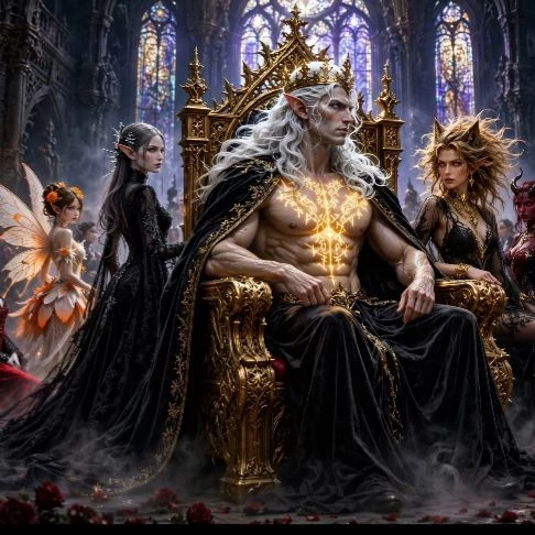 Kael Nocturne Valerius / KING OF THE SEVEN WORLDS thumbnail