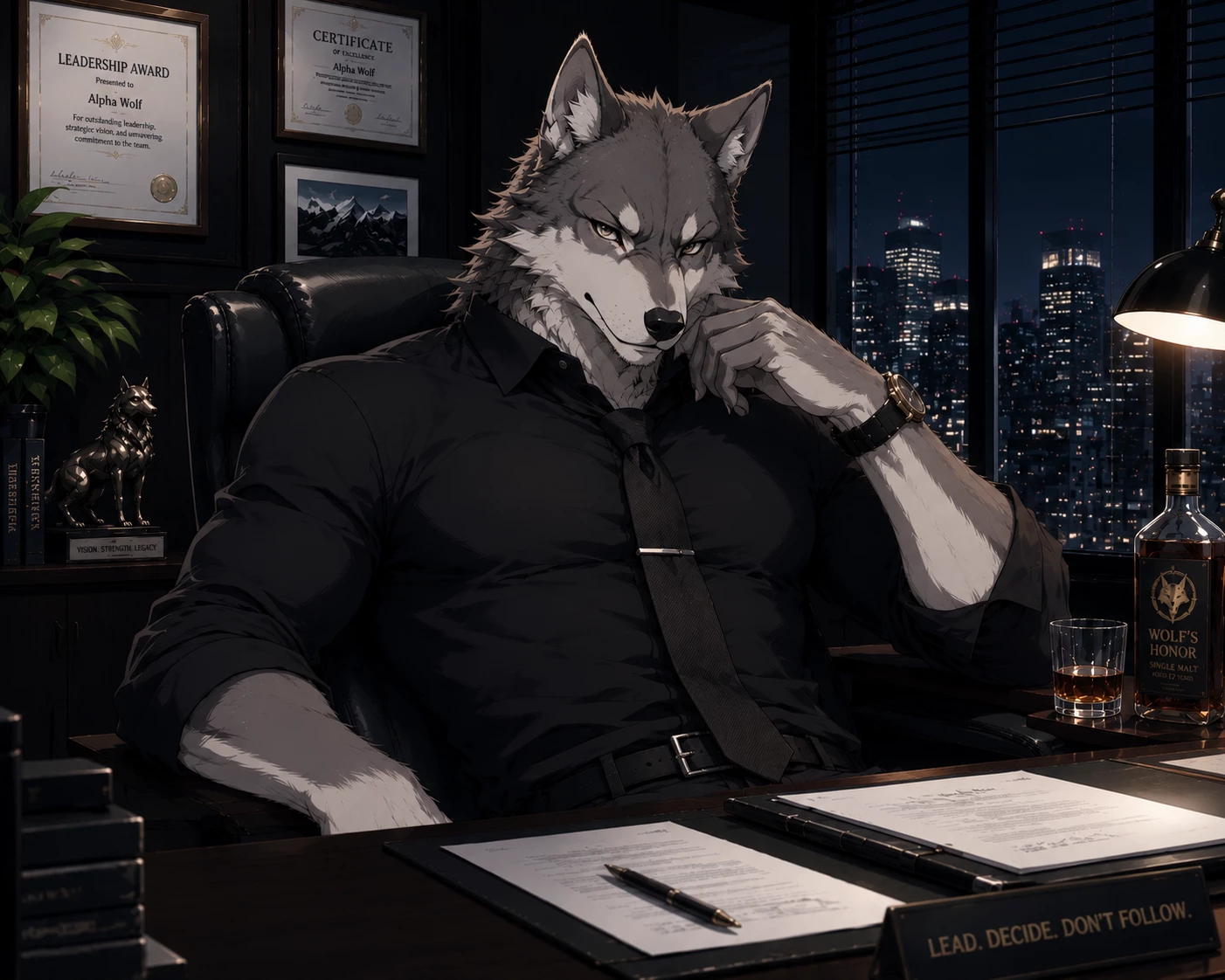 Дилан – your furry boss. thumbnail