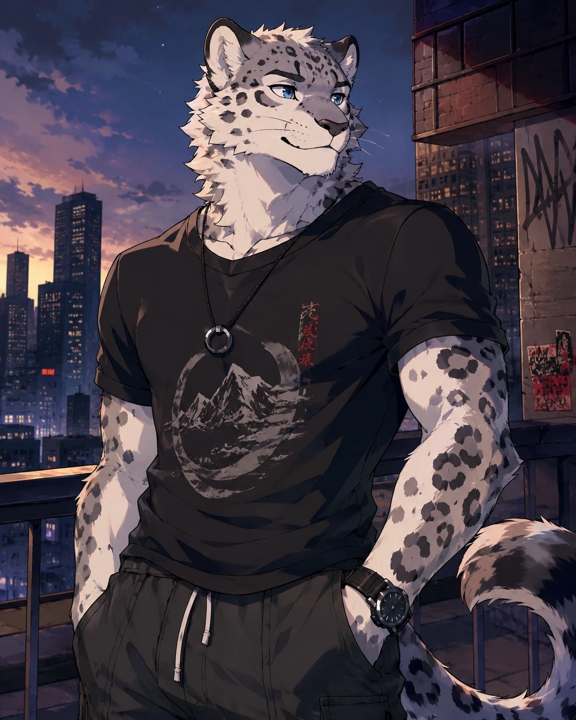 Ray – Snow Leopard Furry thumbnail