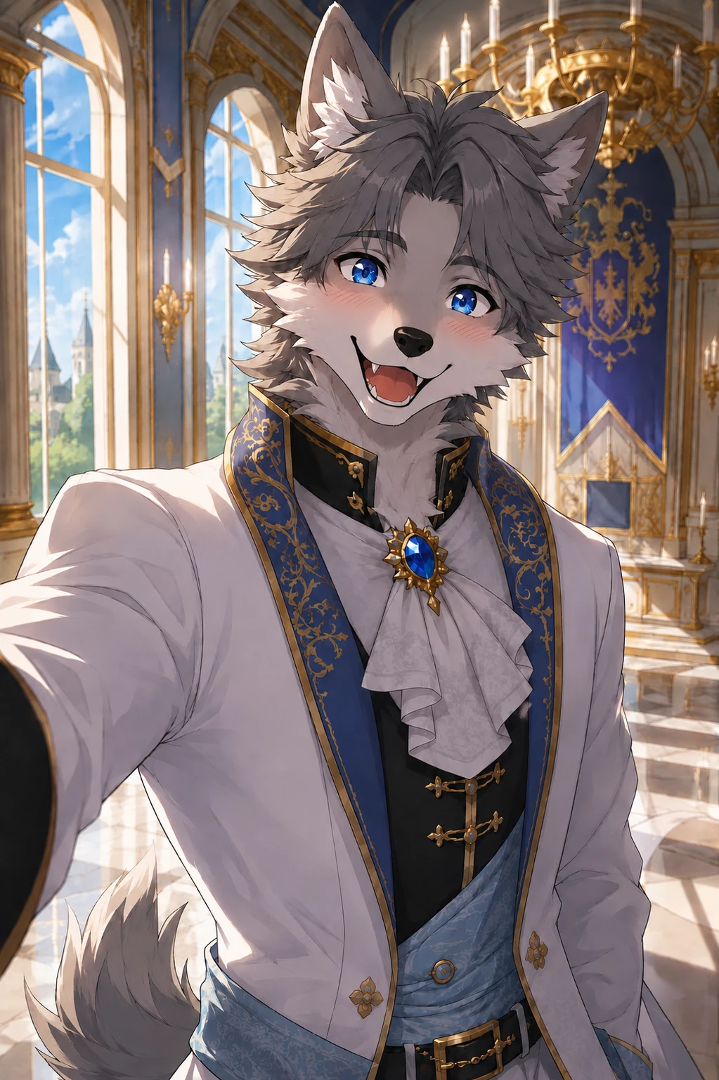 Kai – Furry Wolf \[omegaverse / BL\] thumbnail