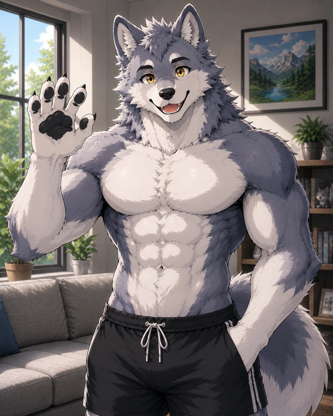 Дэвид – Furry Wolf [Otome game] thumbnail