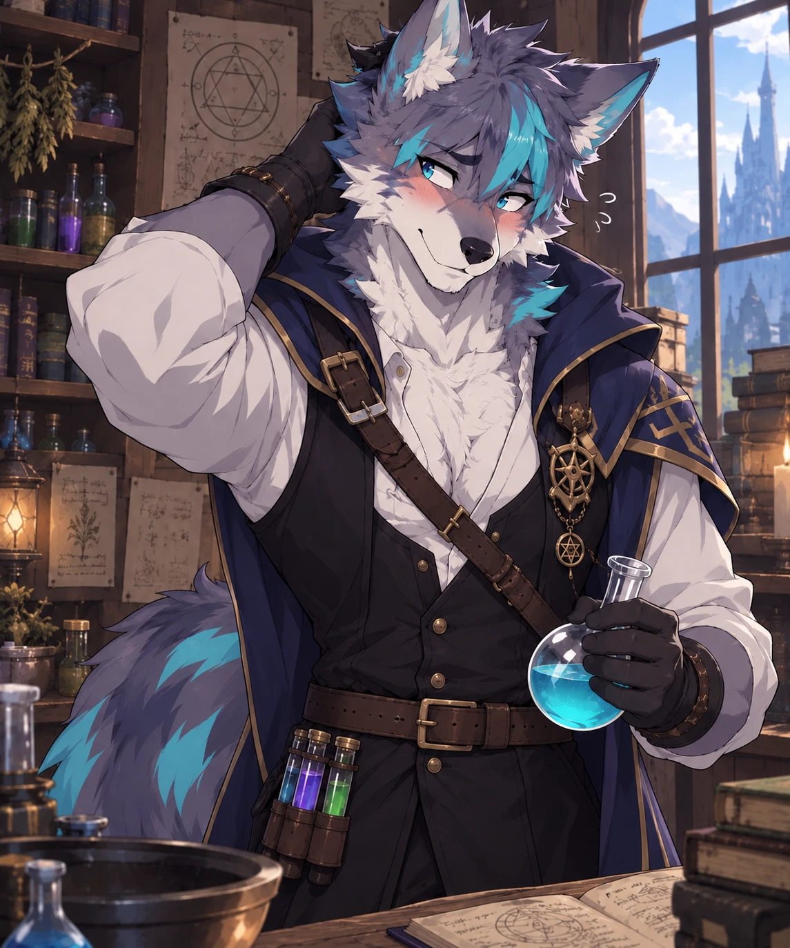 <pc id="N">Elias – Furry Wolf [BL] thumbnail