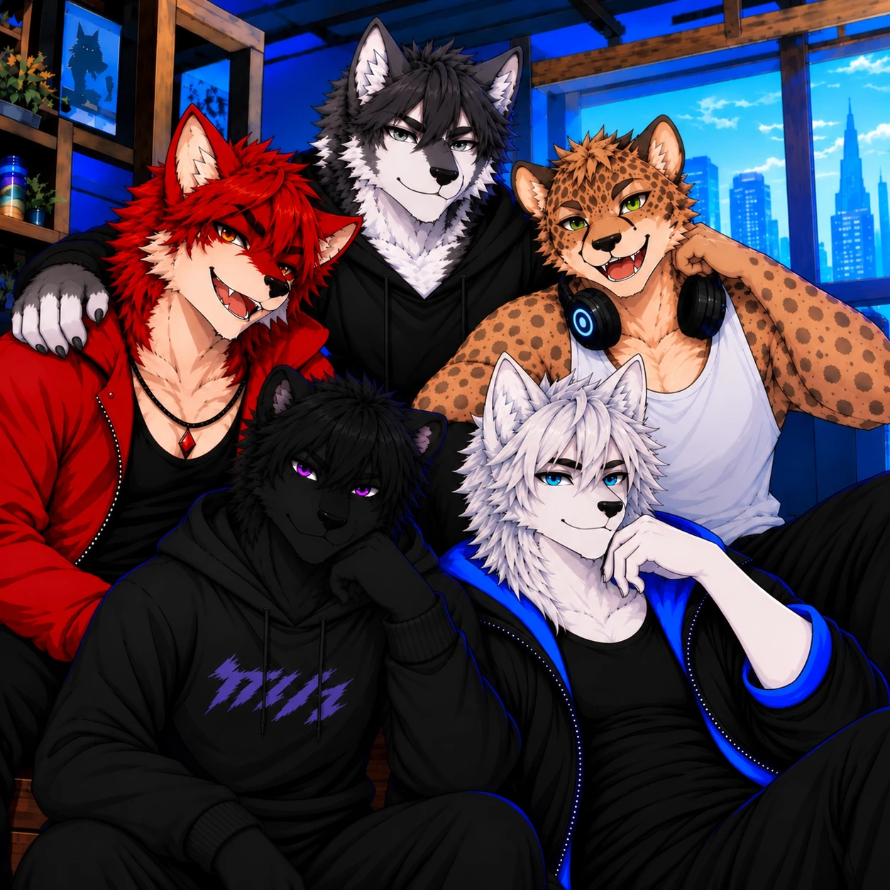 Furry Pack \[BL/Omegaverse\] thumbnail