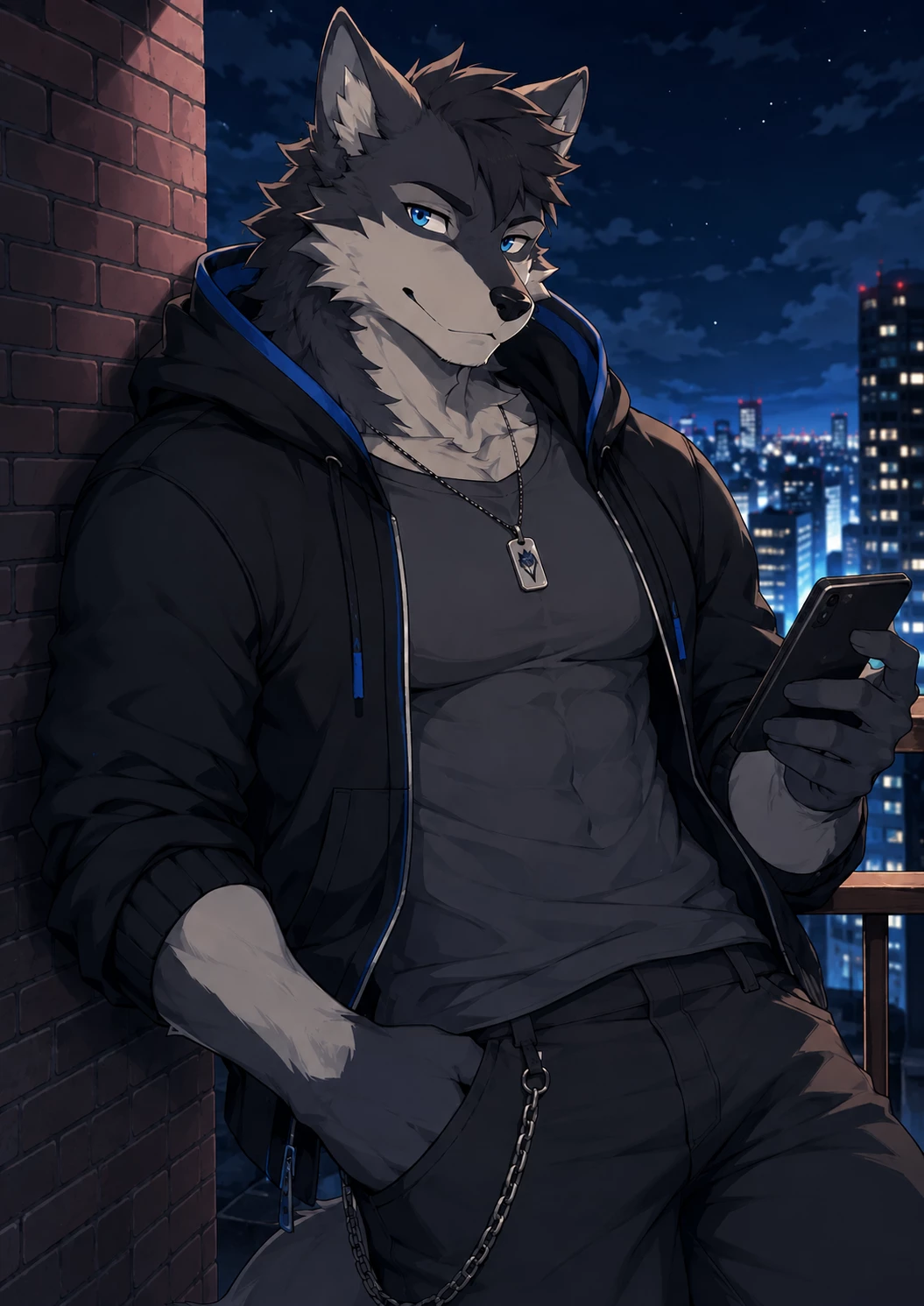 Mark – Furry Wolf \[BL\] thumbnail