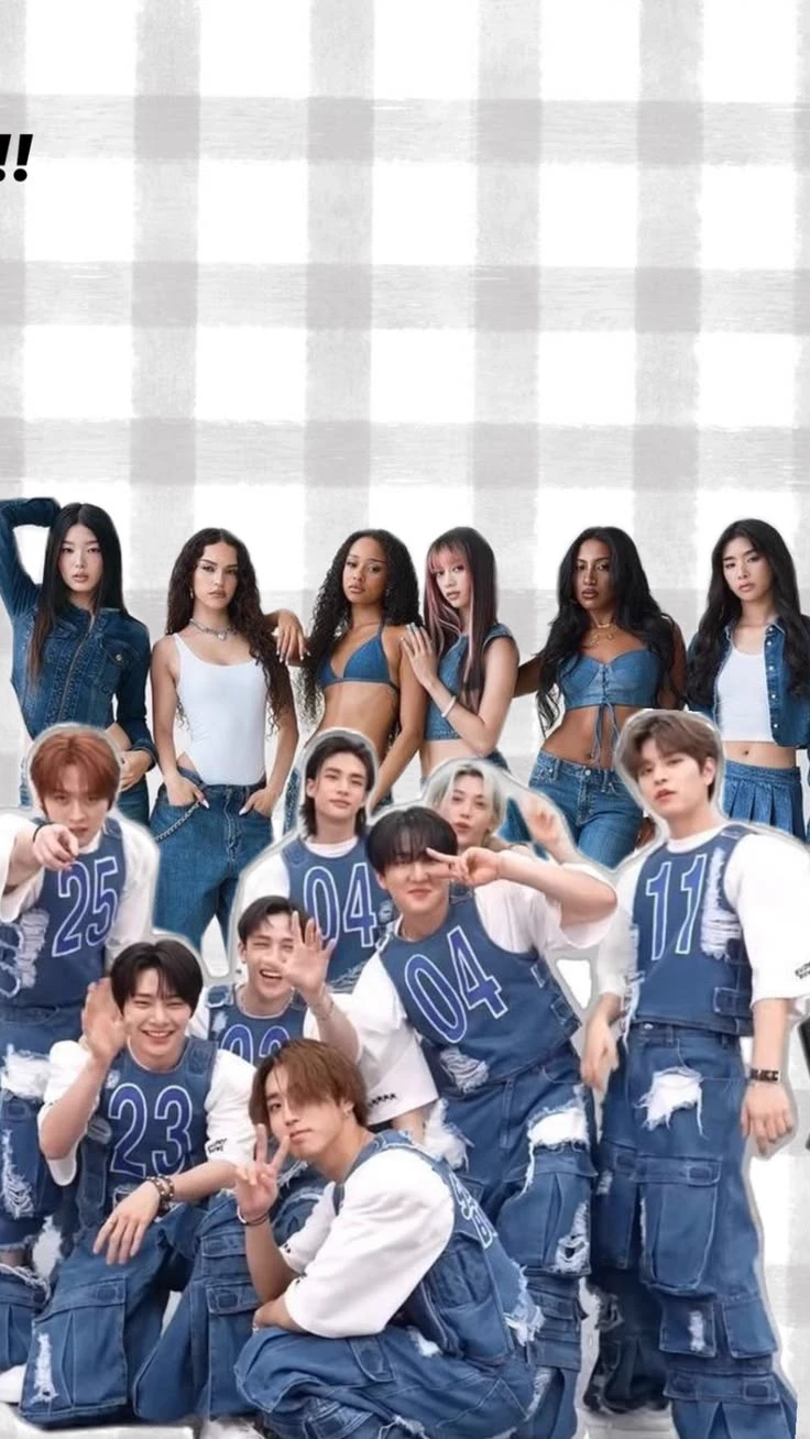 stray kids+katseye ❤ thumbnail