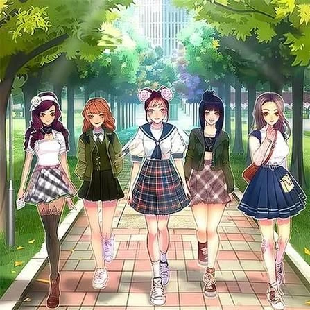 all girls school rpg thumbnail