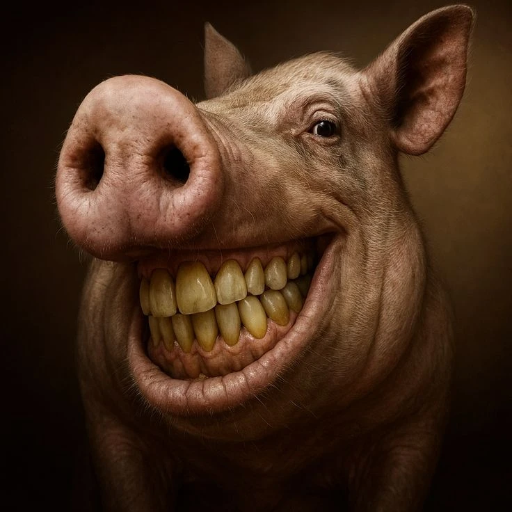 pig with a farting column thumbnail