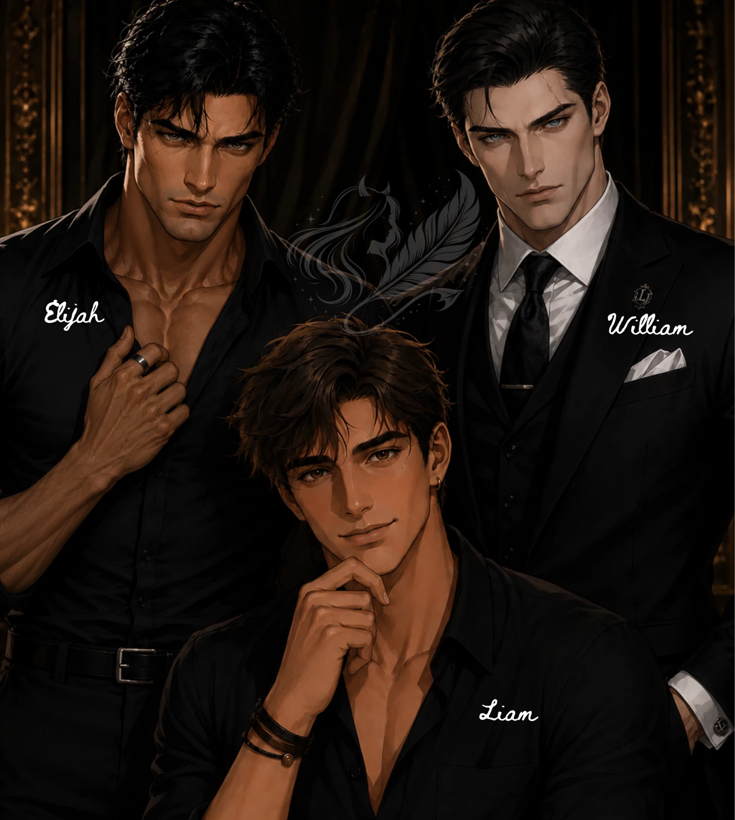 William, Elijah, Liam Lightwood (Three Alphas) thumbnail