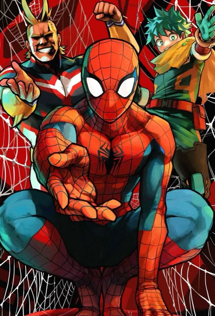 My Hero Academia x Marvel thumbnail