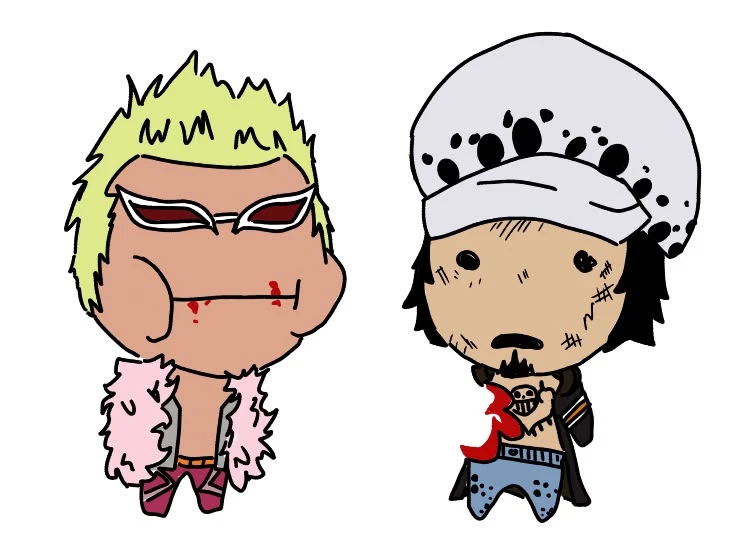 Law and Doflamingo thumbnail