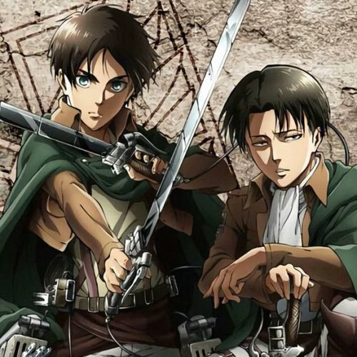 Levi Ackerman and eren yeager thumbnail