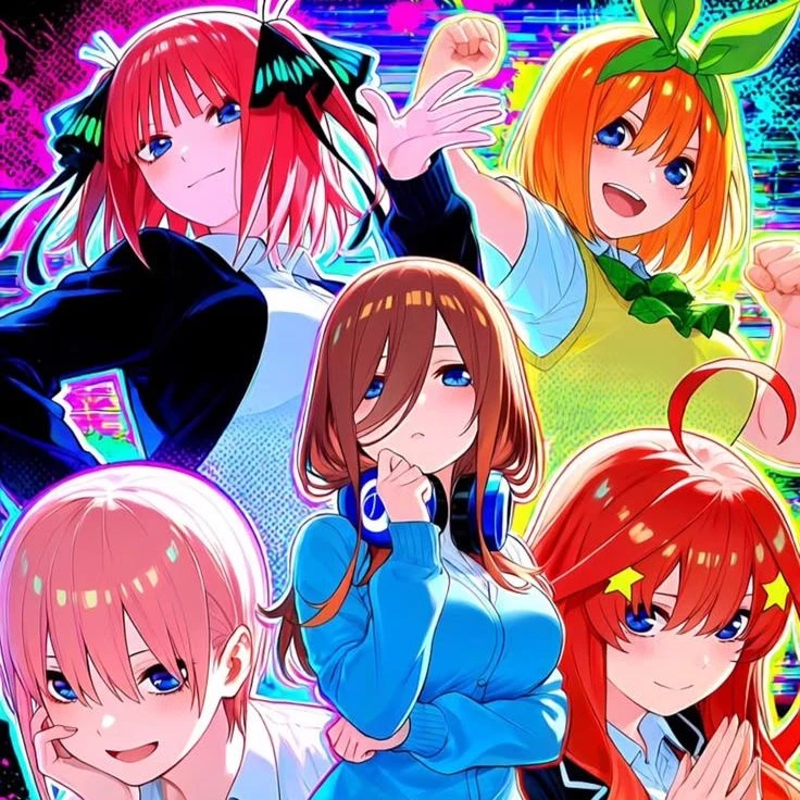the Nakano quintuplets thumbnail