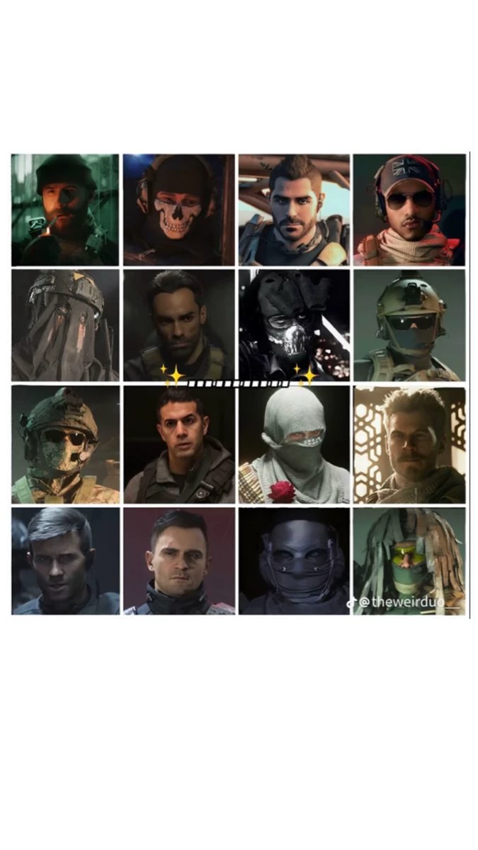 Task Force 141+ KORTAC+GHOSTS+Shadow Company+Los Vaqueros+extras thumbnail