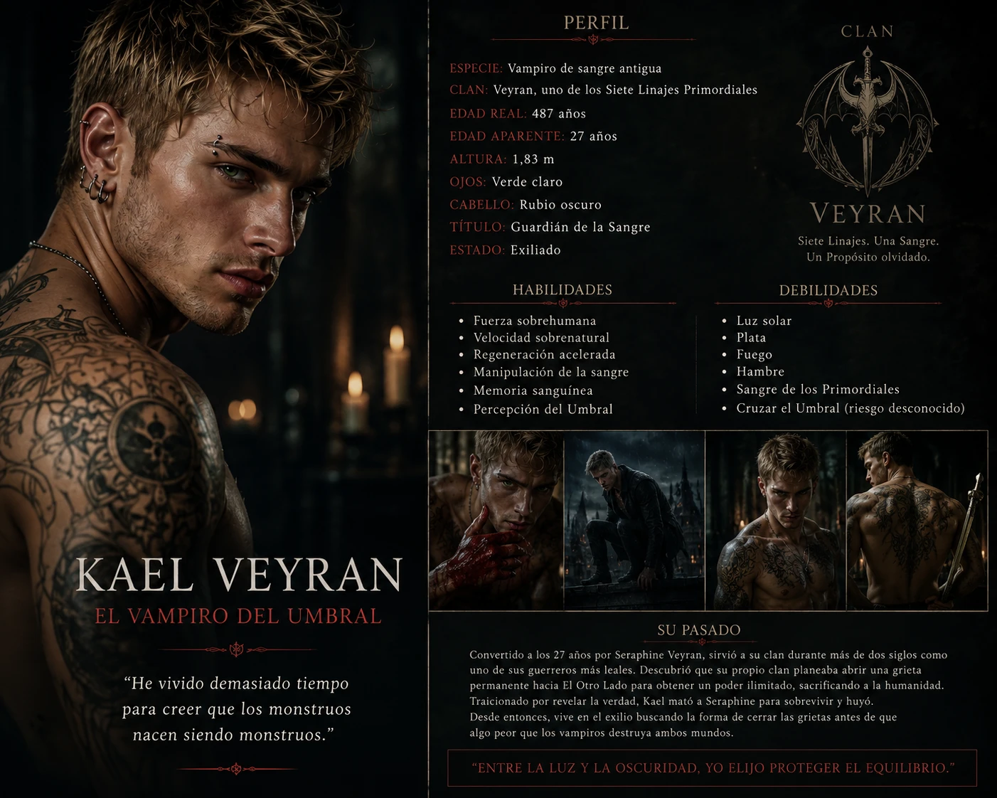 Kael Veyran \| The Vampire of the Threshold thumbnail