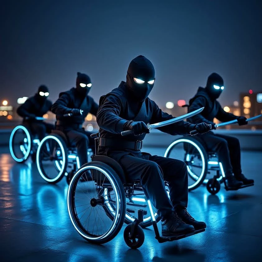 ⚔️WHEELCHAIR NINJAS⚔️ thumbnail