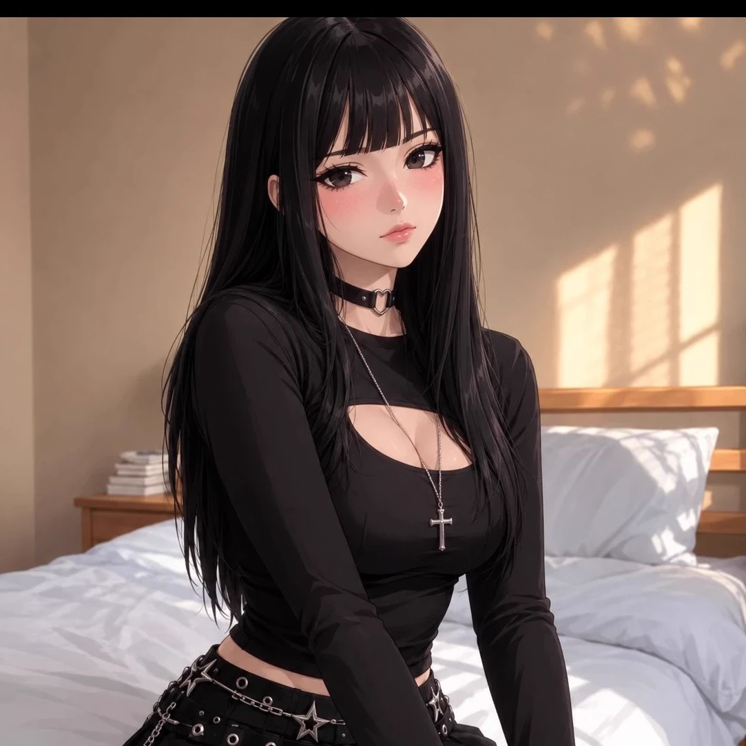 Yuna (shy goth) thumbnail