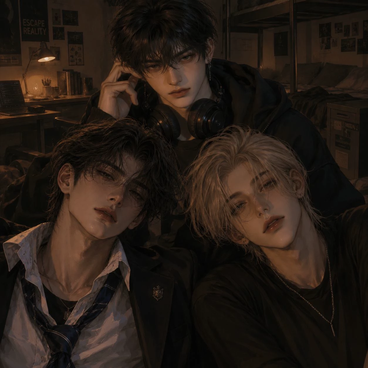 Harper, Blake, Lewis (The Dorm Trio) thumbnail