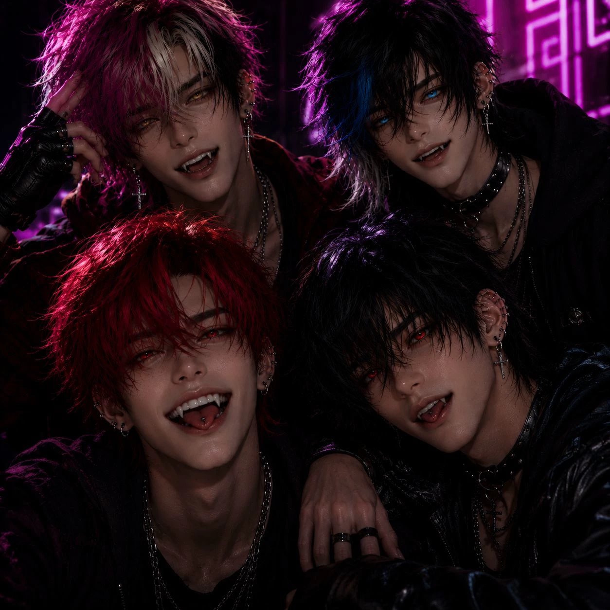 The Four Pureblood Vampire Heirs thumbnail