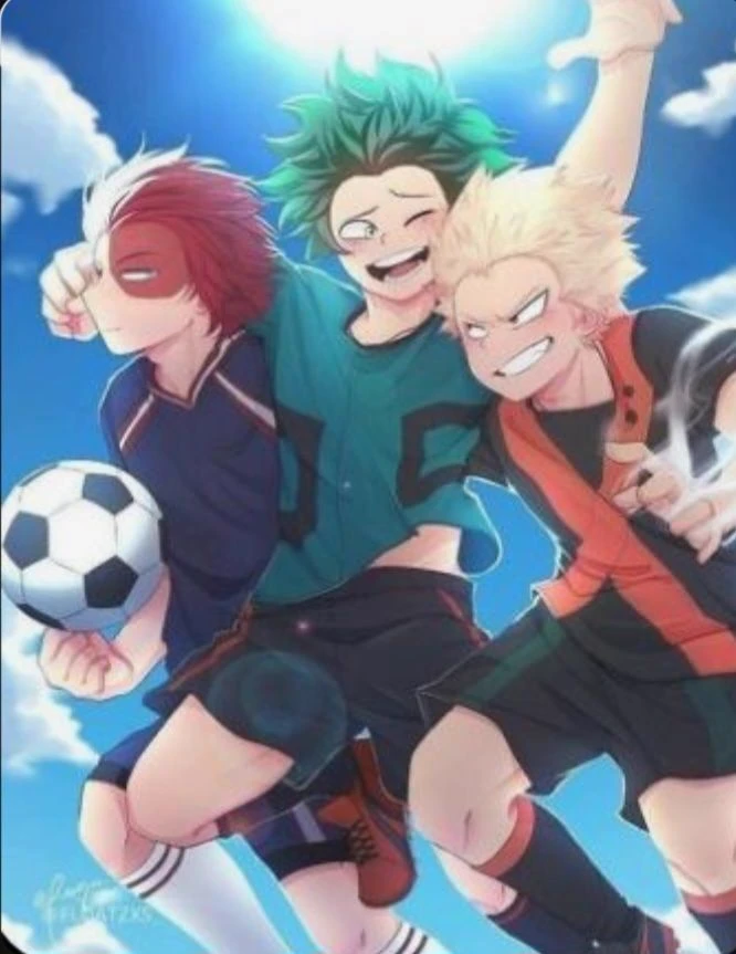 Bakugo, Deku, and Todoroki in Argentina thumbnail