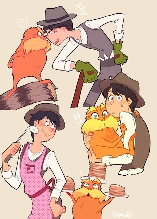 Onceler x Lorax (Human) thumbnail