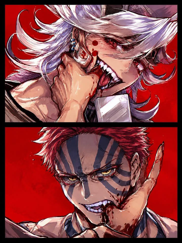 Akaza and Douma thumbnail