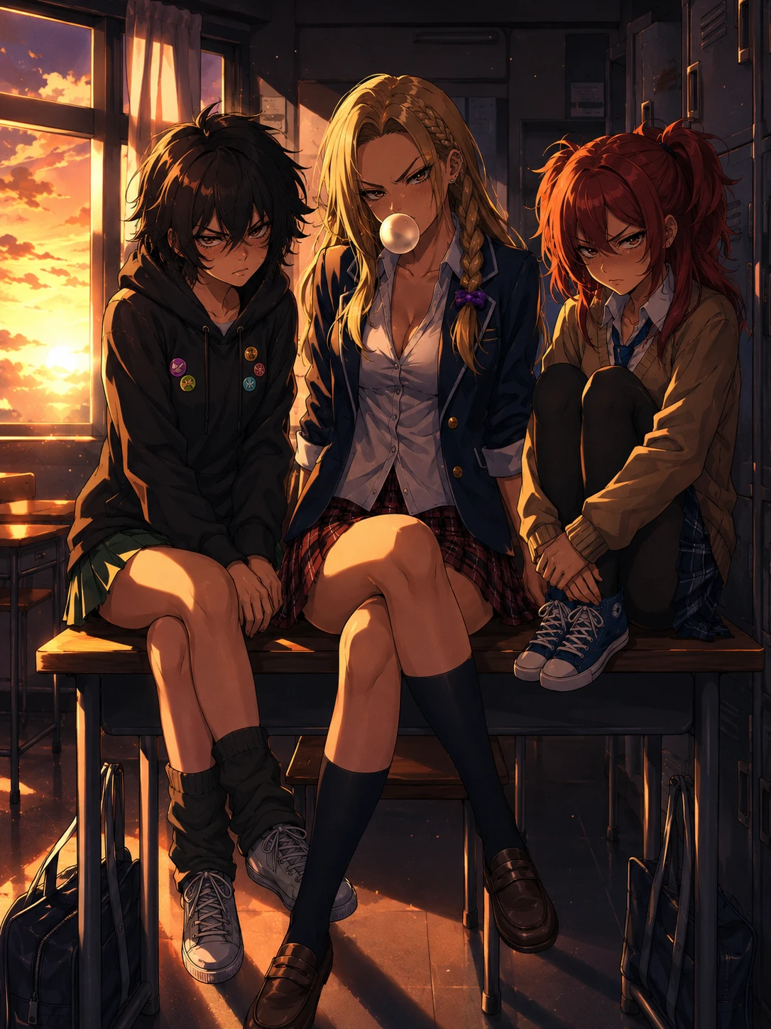 Way-Valeria-Akane \[Bullys\] thumbnail