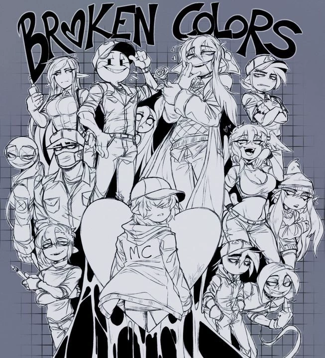 Broken colors | Damon stallker ~ thumbnail