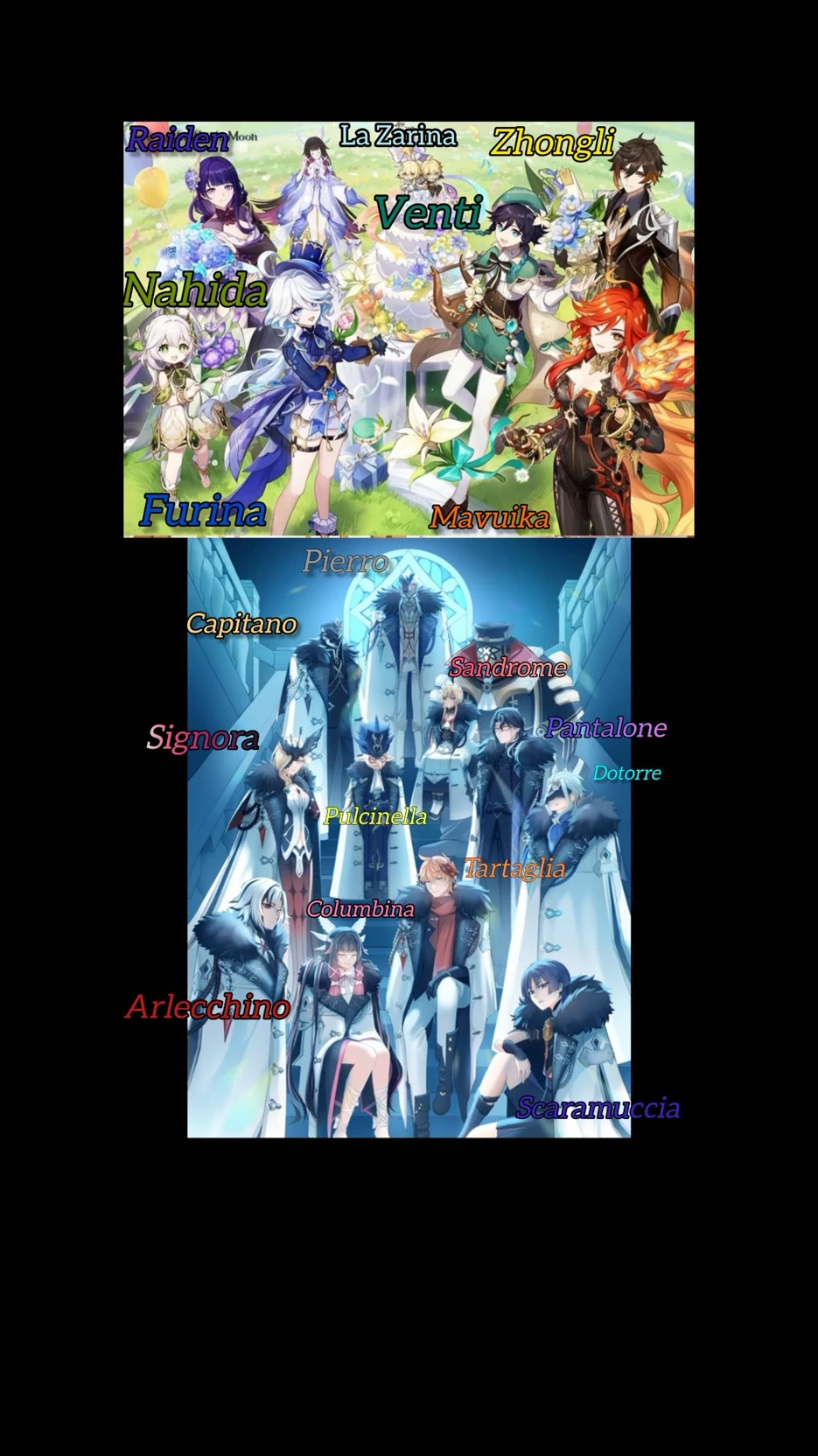 The Archons and the Fatui (Genshin Impact) thumbnail