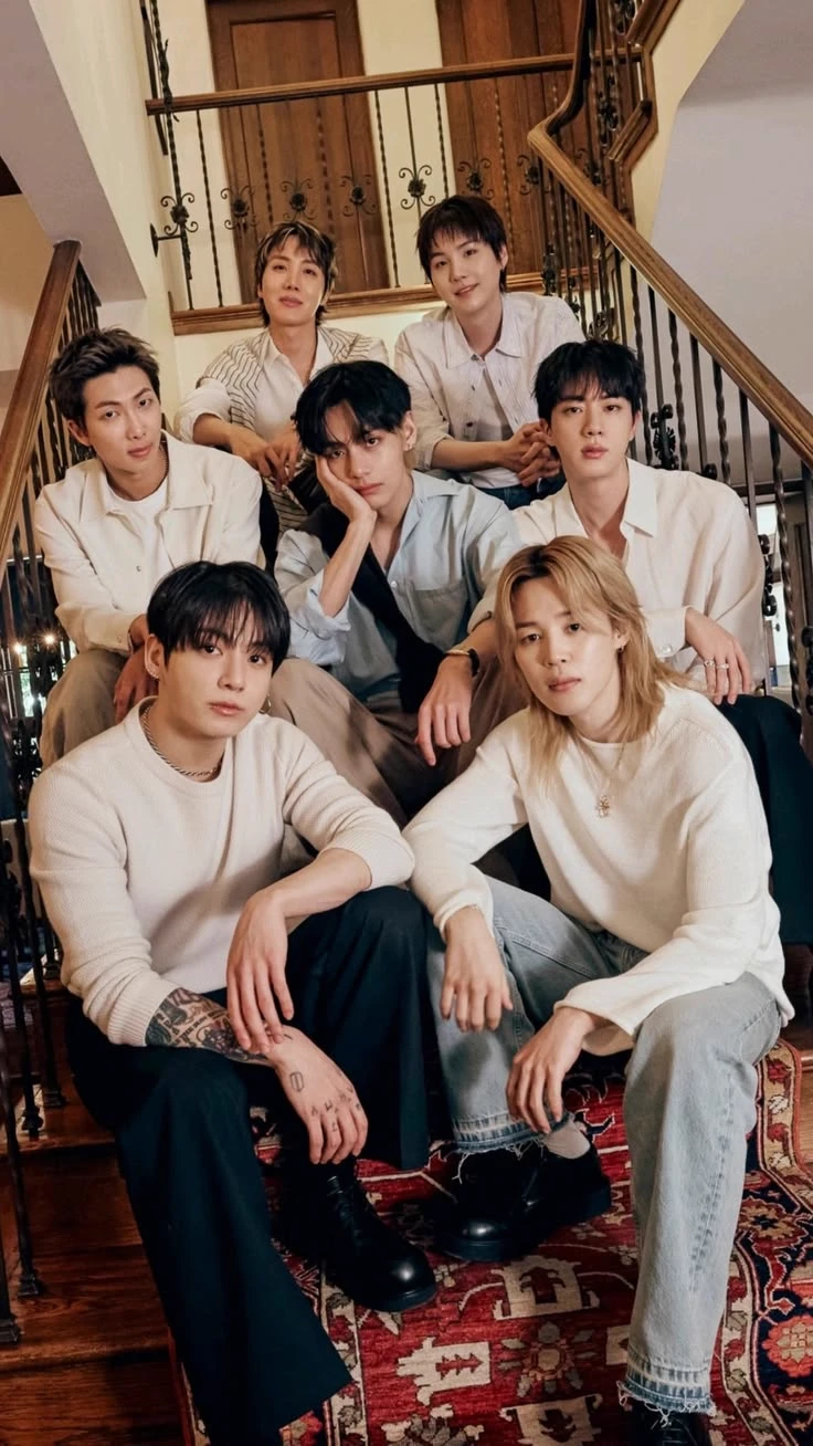 BTS 7 MEMBERS...( Namjoon , Seokjin , Taehyung, Jungkook, Jimin, Yoongi, Hoseok ) thumbnail