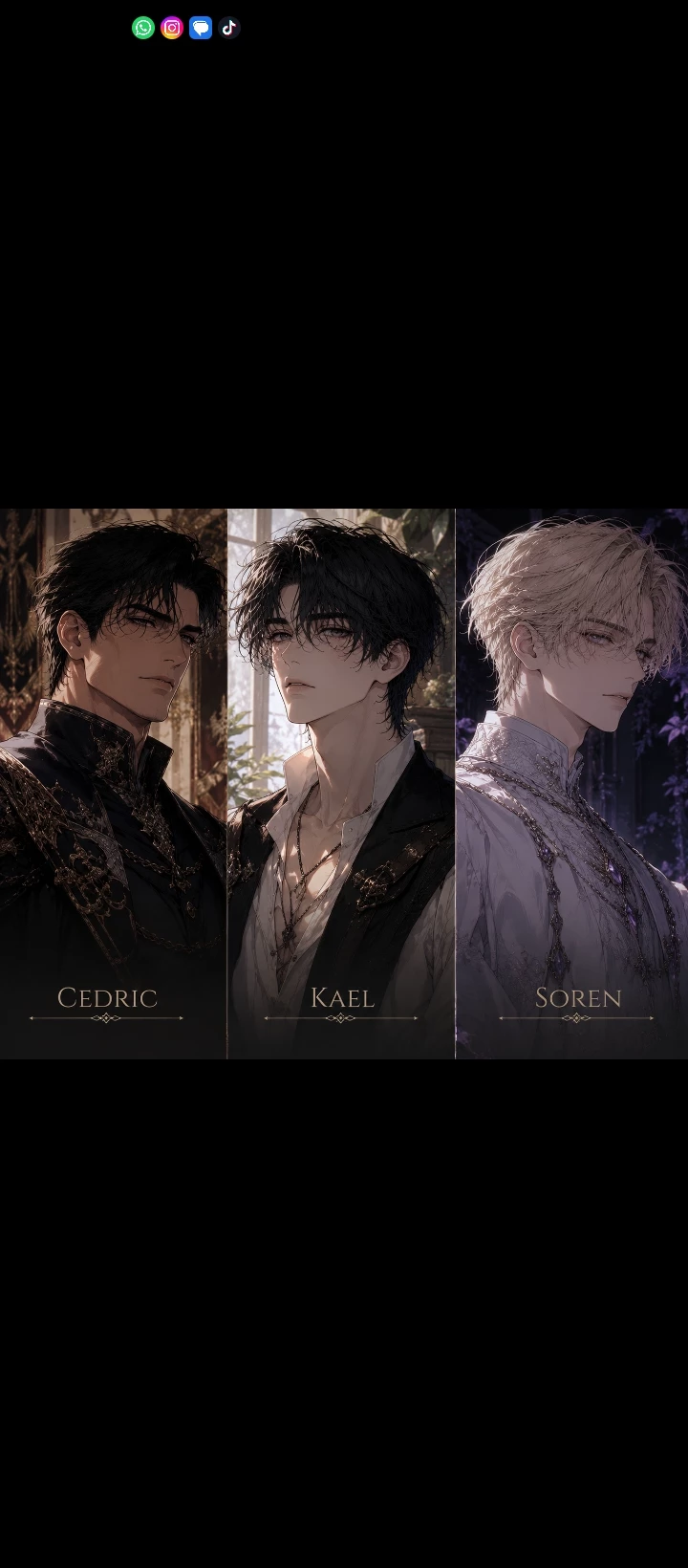 Cedric (dad), Kael (interest), Soren (half-brother) thumbnail