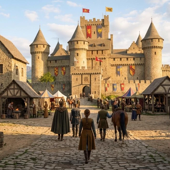 you are taken to the medieval times thumbnail