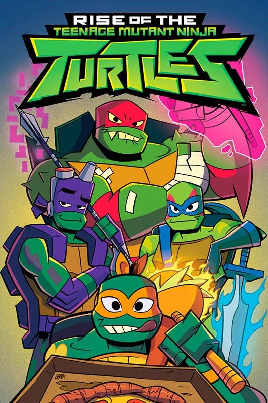 evolution of the ninja turtles! thumbnail