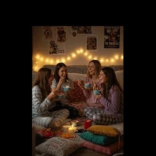 Girl's Friend Group But You Are A Boy (SLEEPOVER!) thumbnail