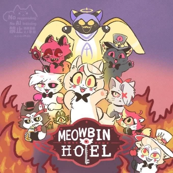 Charlie, Sir Pentious, Niffty, Husk, Alastor, Angel Dust, and Vaggie thumbnail